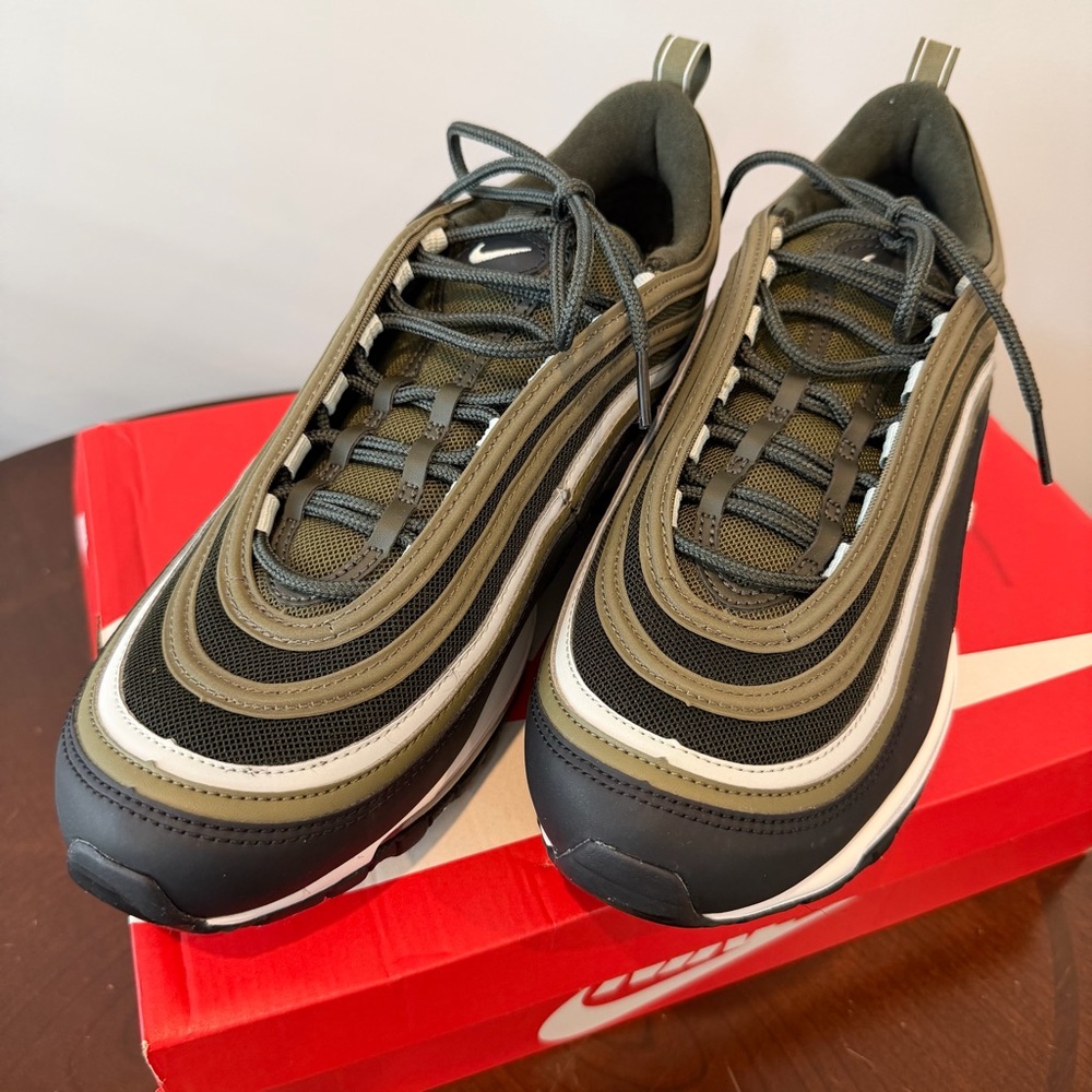 Nike Men's Air Max 97 Olive Sequoia Sneakers